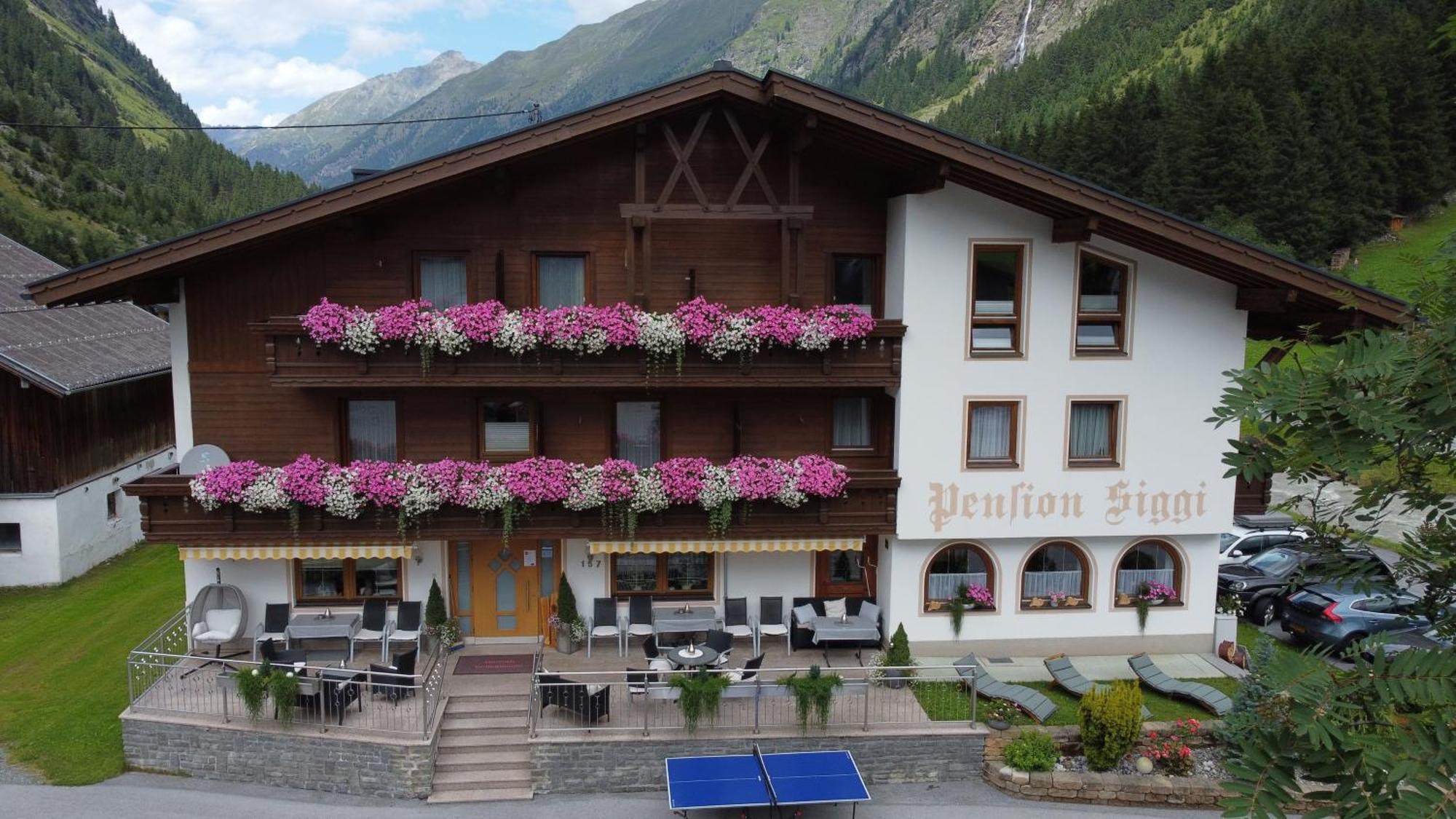 Hotel Pension Siggi Sankt Leonhard im Pitztal Kültér fotó